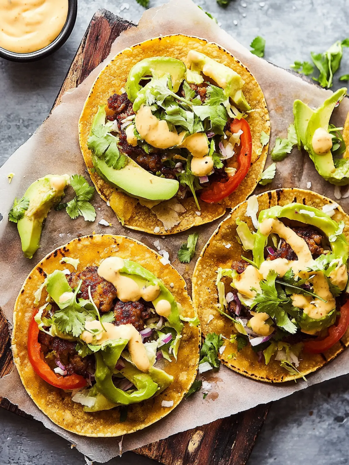 Smash Burger Tacos: Easy Comfort Food for Weeknight Fun 4 Smash Burger Tacos