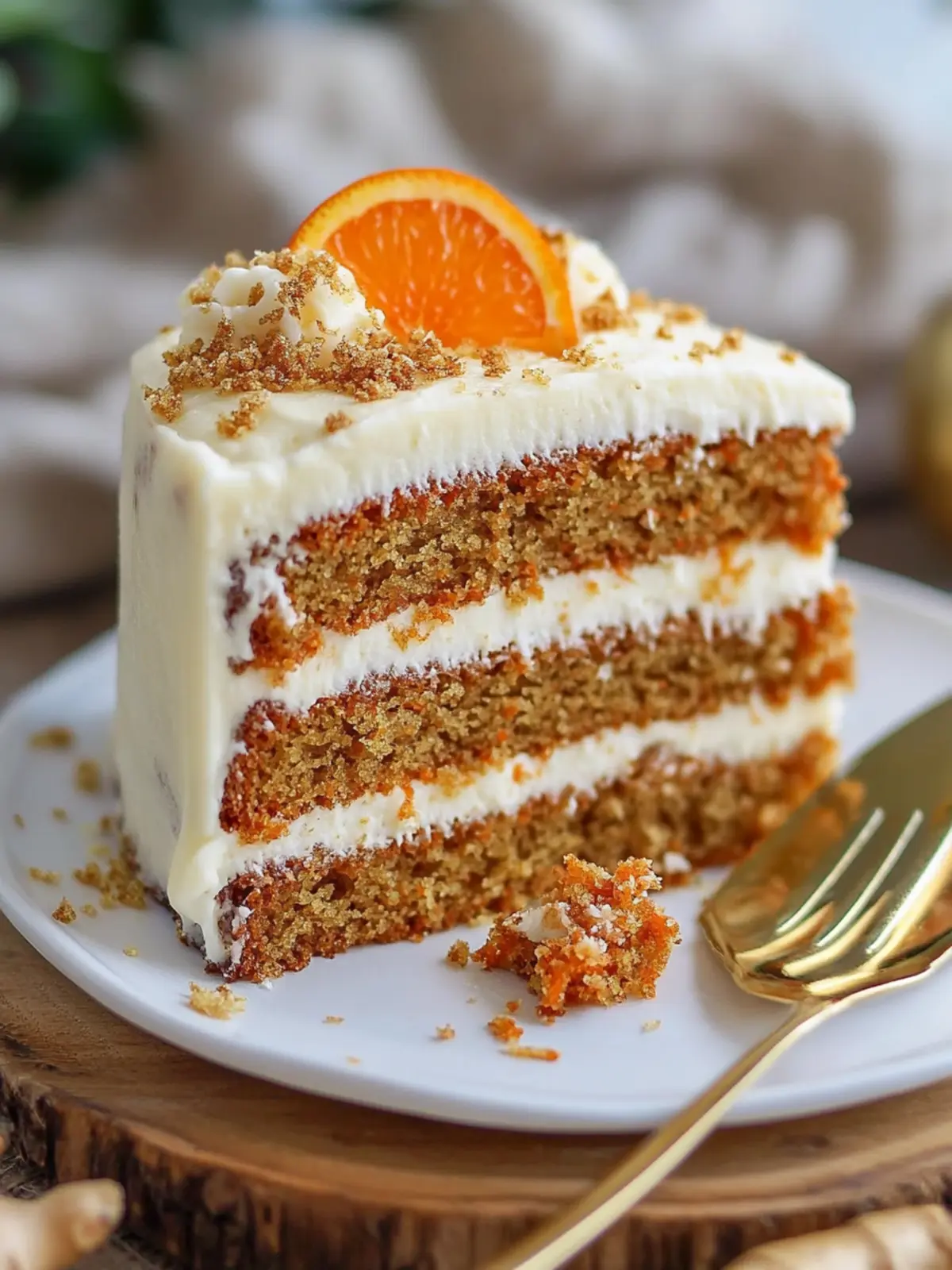 Zesty Orange Ginger Carrot Cake That Will Wow Your Guests 5 Orange Ginger Carrot Cake