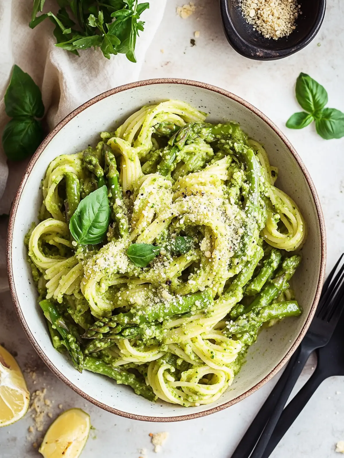 Luscious Asparagus Pesto Pasta for a Fresh Weeknight Dinner 5 Asparagus Pesto Pasta