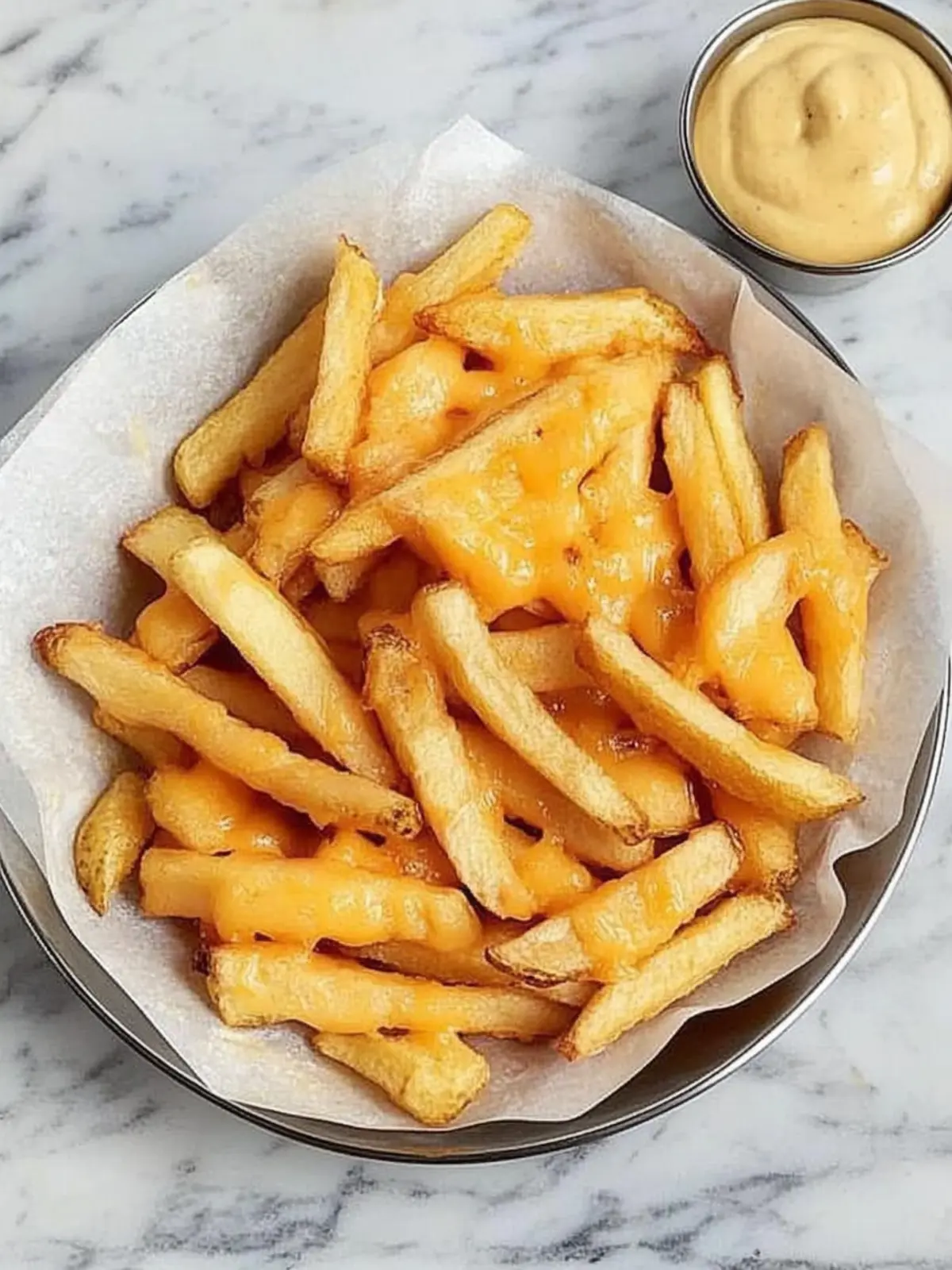 Cheese Fries: Quick and Cheesy Game Day Delight 3 Cheese Fries