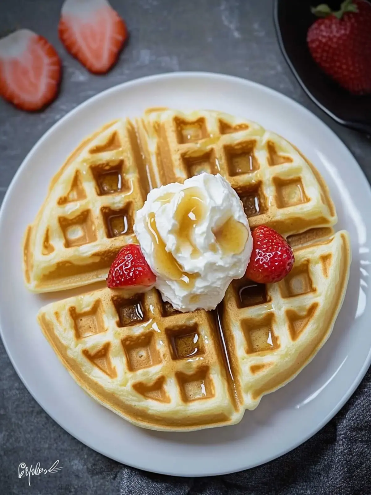 Buttermilk Waffles: Fluffy Bliss for Your Breakfast Table 2 Buttermilk Waffles