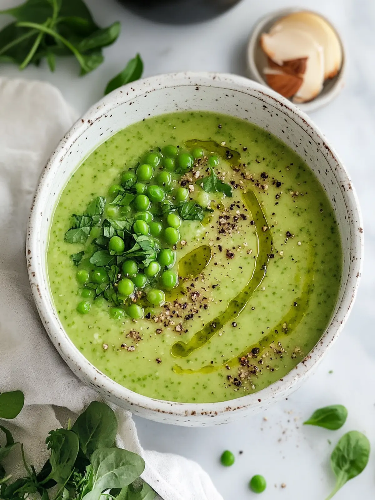 Wholesome Fresh Pea Soup for a Vibrant Spring Night 5 Fresh Pea Soup