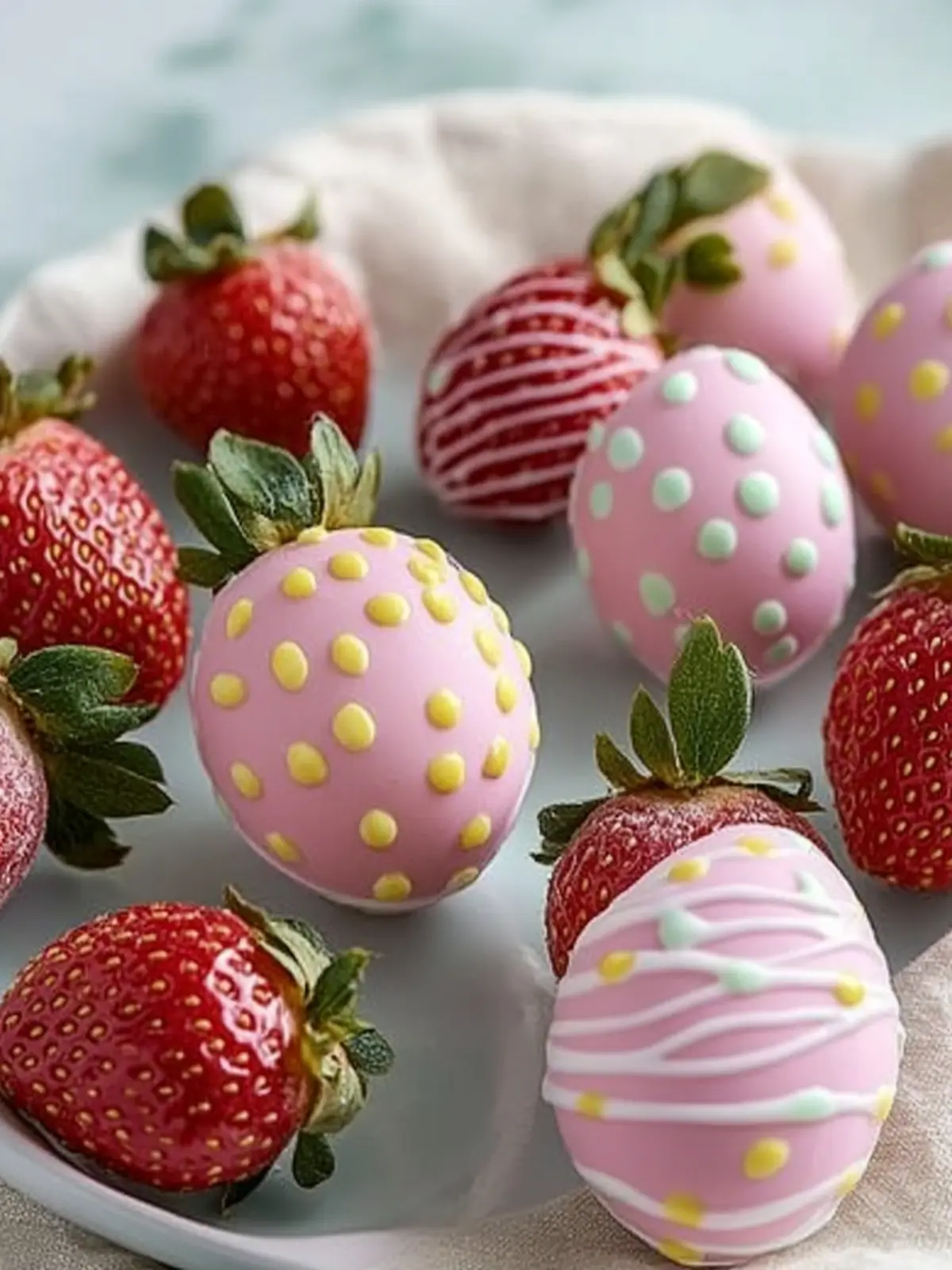 Easter Egg Strawberries: Fun and Easy Chocolate Treats 2 Easter Egg Strawberries