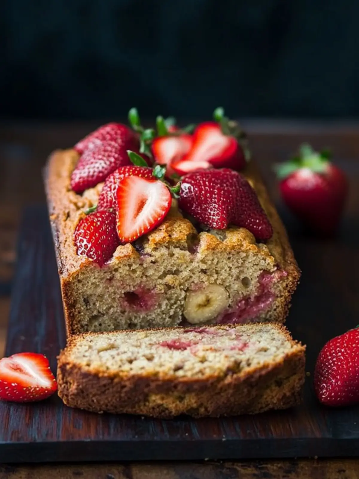 Strawberry Greek Yogurt Banana Bread: Healthy Summer Delight 5 Strawberry Greek Yogurt Banana Bread