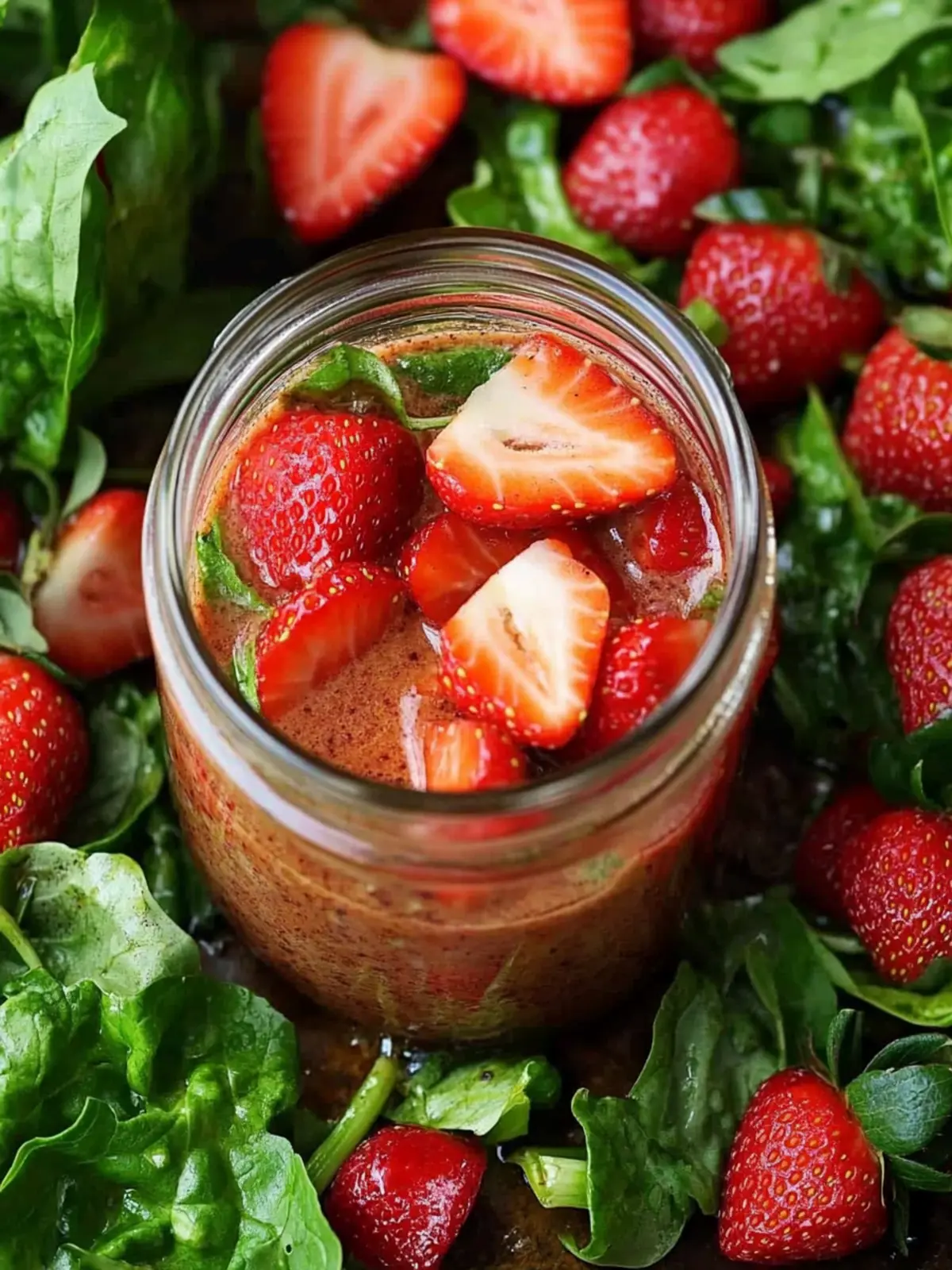 Roast Strawberry Balsamic Vinaigrette: Sweet Summer Delight 5 Roast Strawberry Balsamic Vinaigrette