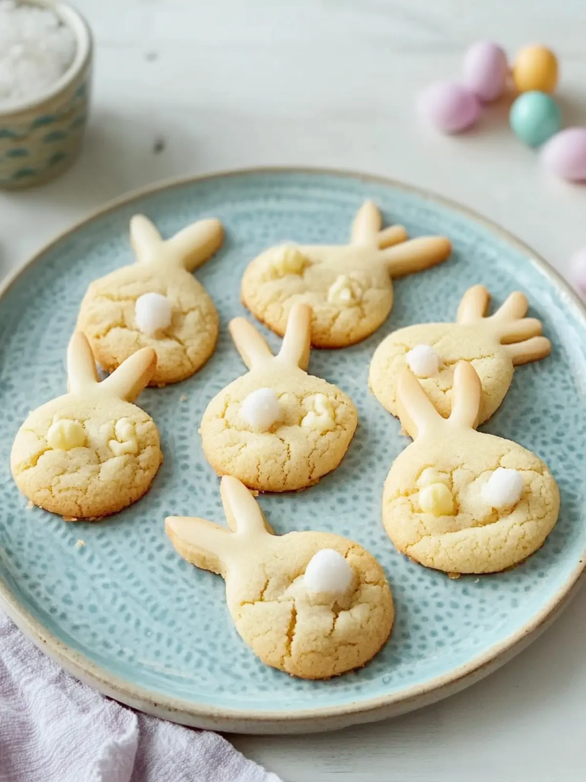 Bunny Hug Cookies with Cadbury Mini Eggs for Sweet Joy 3 Bunny Hug Cookies