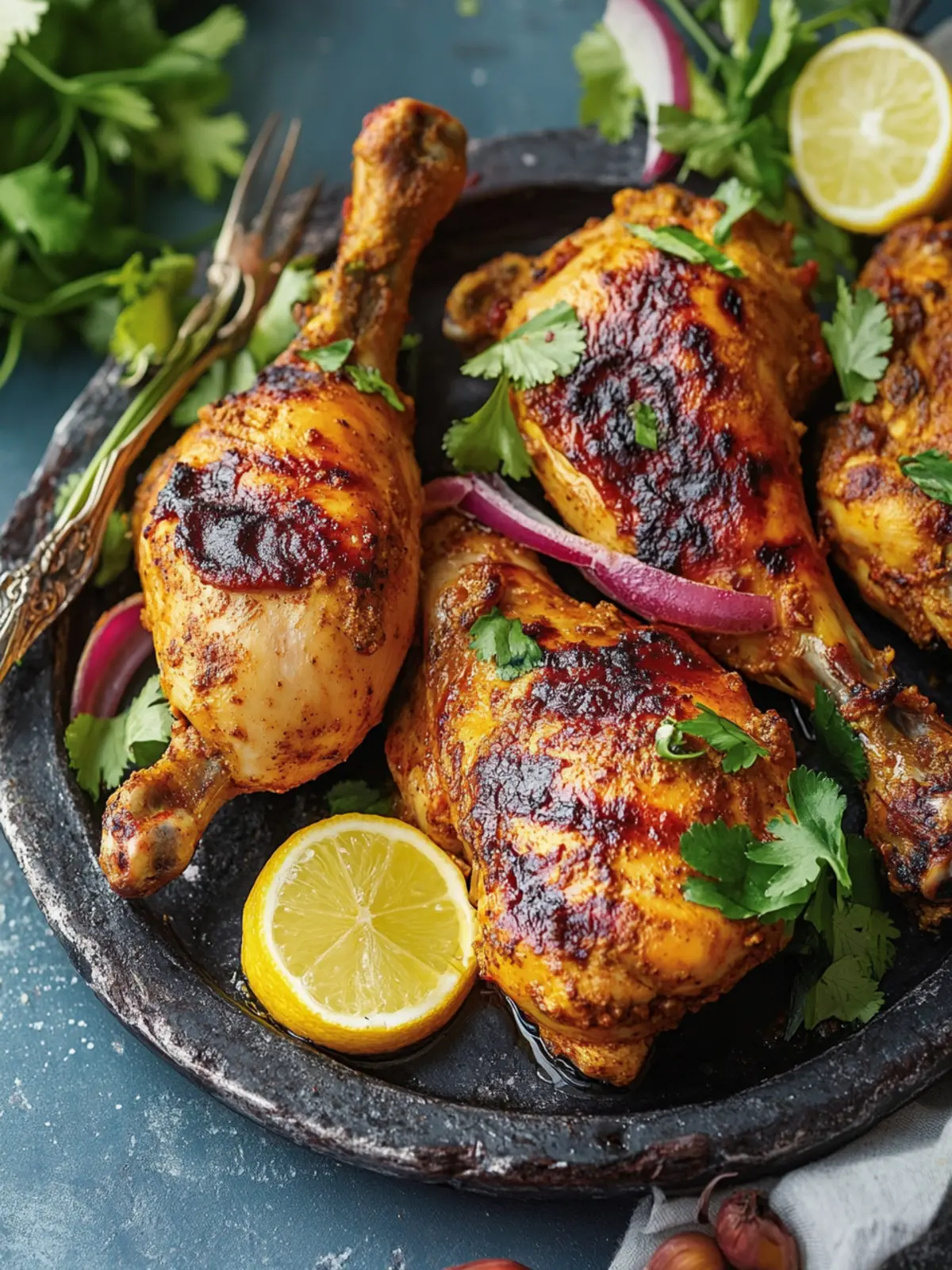 Delicious Indian Tandoori Chicken: Flavor-Packed & Easy 3 Indian Tandoori Chicken (Spiced Roasted Chicken)