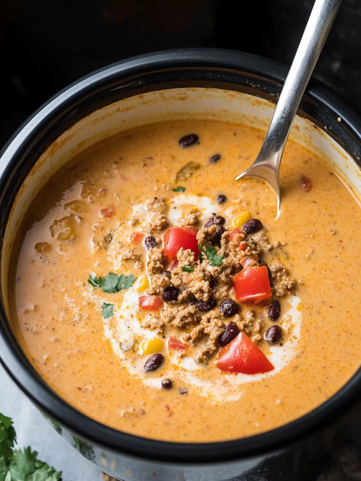 Delicious Creamy Taco Soup Perfect for Cozy Nights 2 Creamy Taco Soup