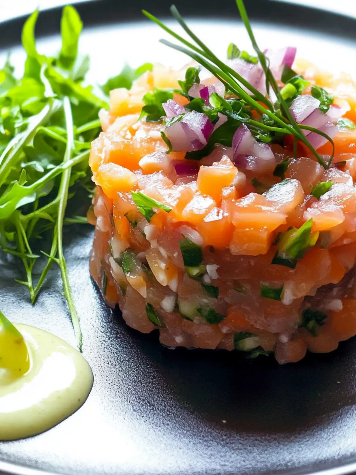 Delicious Salmon Tartare: Your New Favorite French Starter 2 Salmon Tartare (French starter)