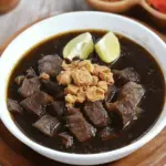 Indonesian Rawon: Dive into Savory Black Beef Soup Magic 9 Indonesian Rawon (Black Beef Soup)