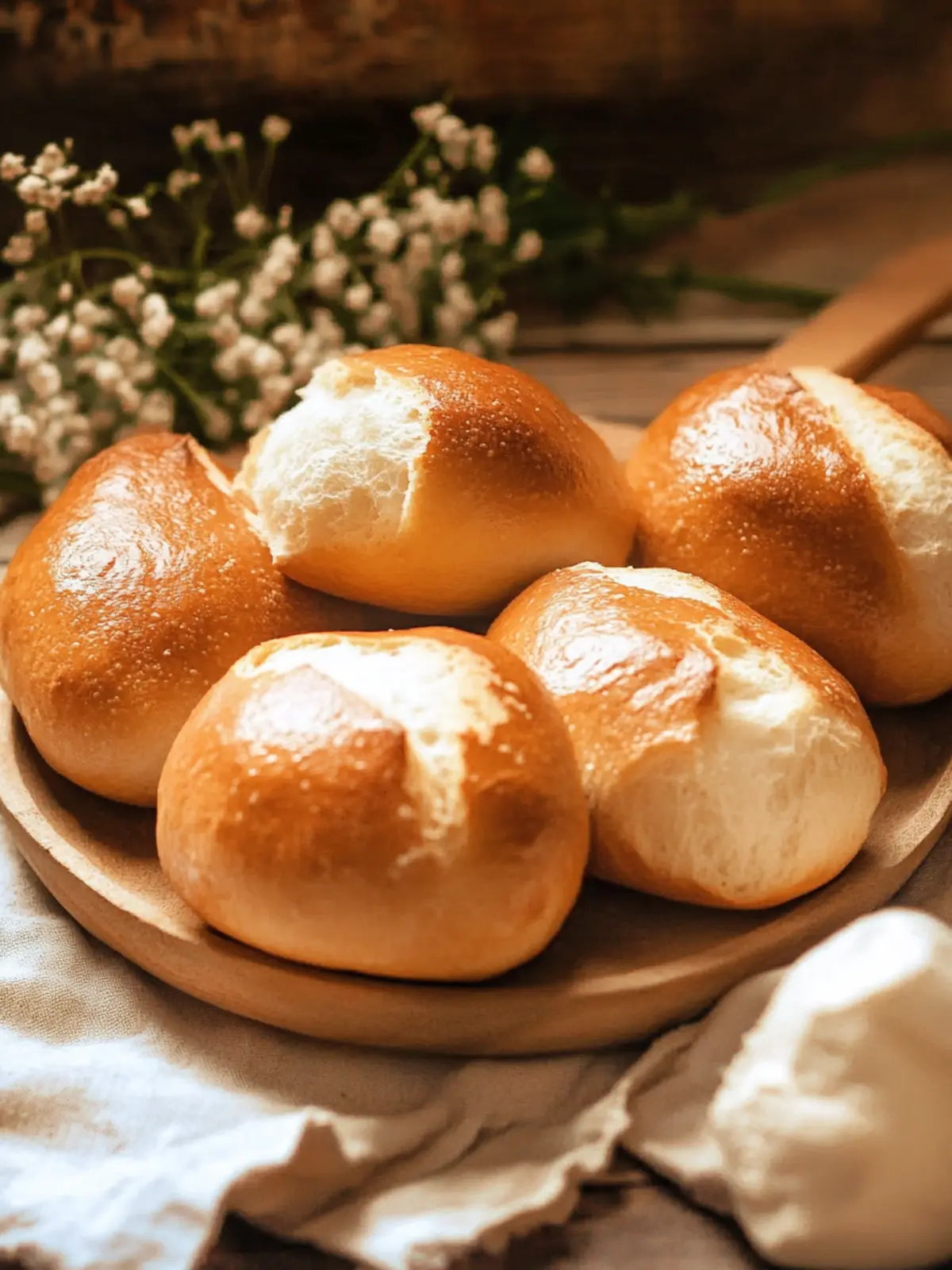 Crispy Chilean Marraqueta: Easy Homemade Bread Rolls 3 Chilean Marraqueta (Crispy Bread Roll)