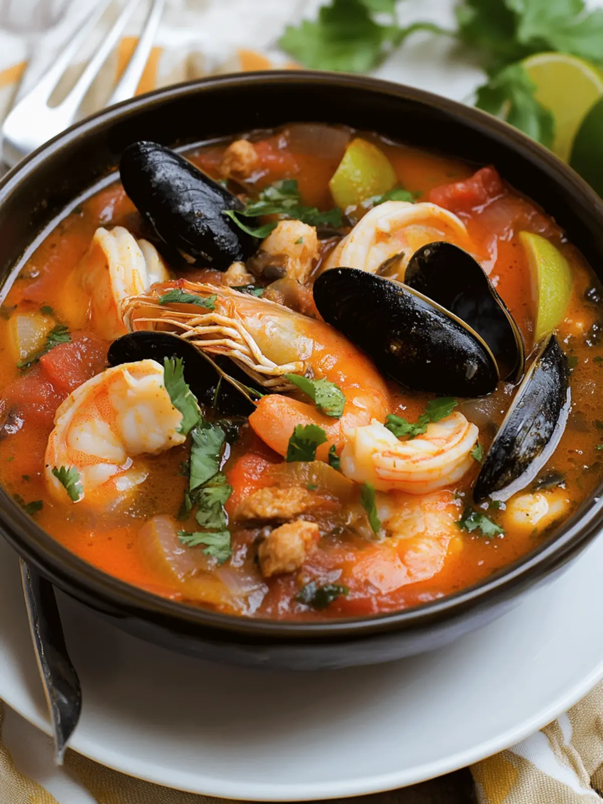 Savor Colombian Cazuela de Mariscos: Creamy Seafood Delight 4 Colombian Cazuela de Mariscos (Seafood Stew)