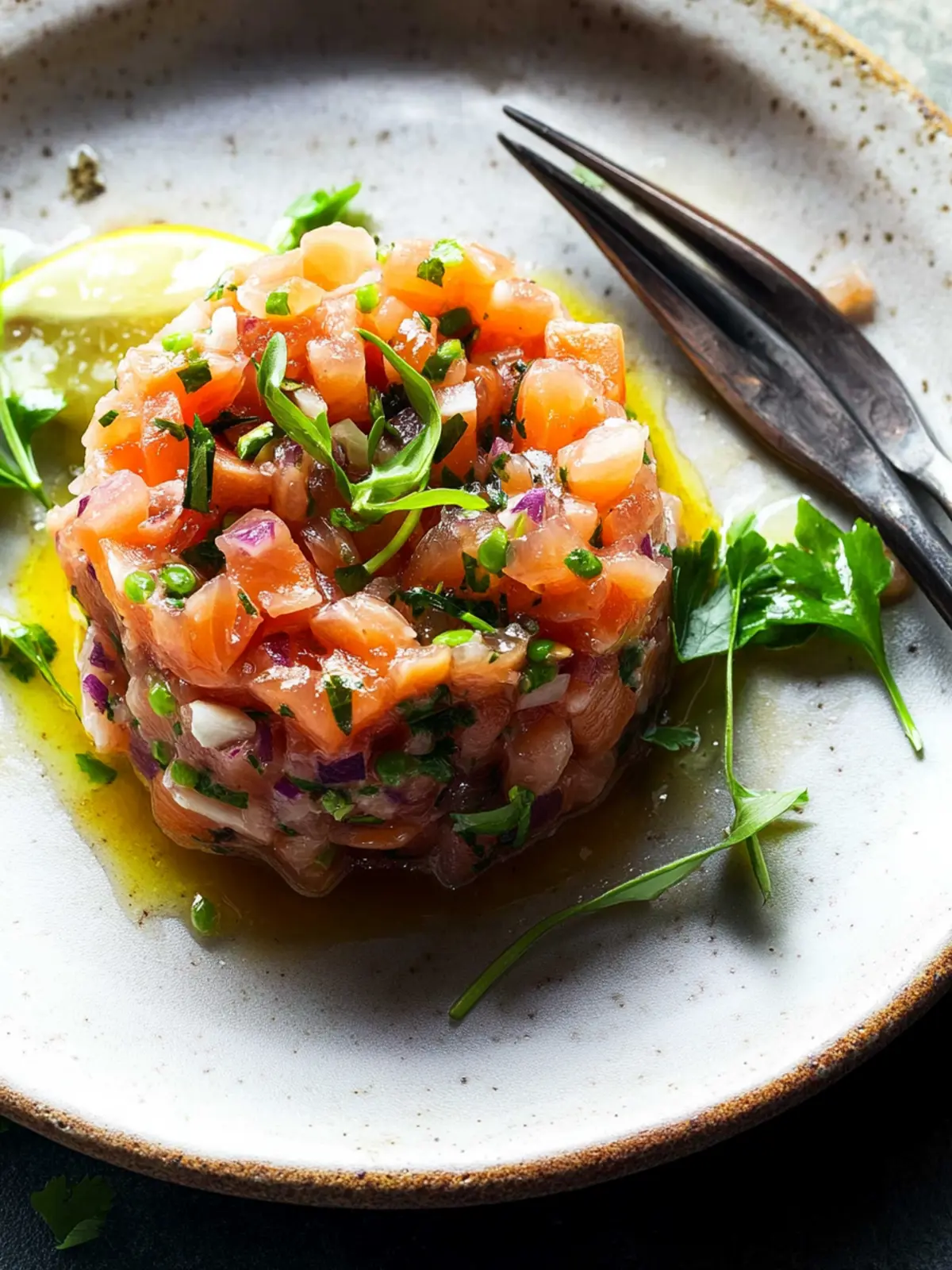 Delicious Salmon Tartare: Your New Favorite French Starter 4 Salmon Tartare (French starter)
