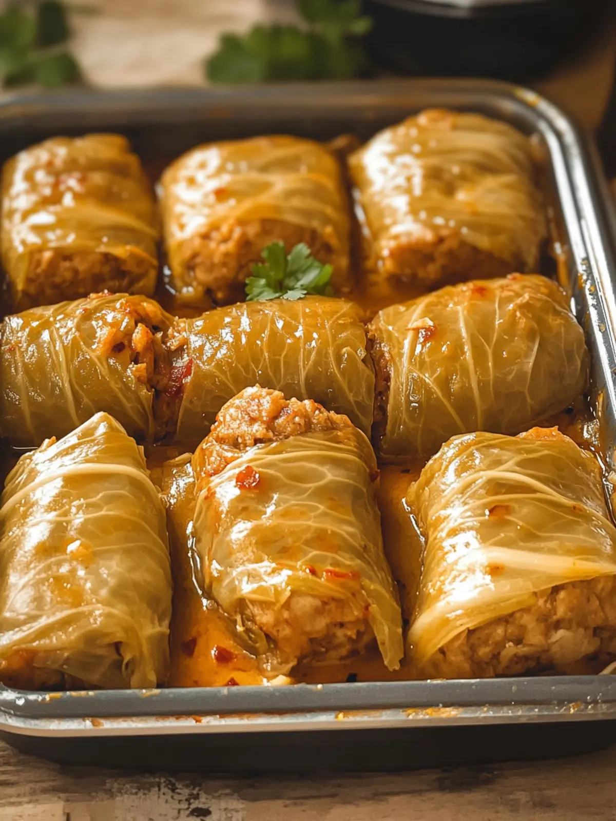 Delicious Töltött Káposzta: Hearty Hungarian Cabbage Rolls 4 Töltött Káposzta (Stuffed Cabbage Rolls)