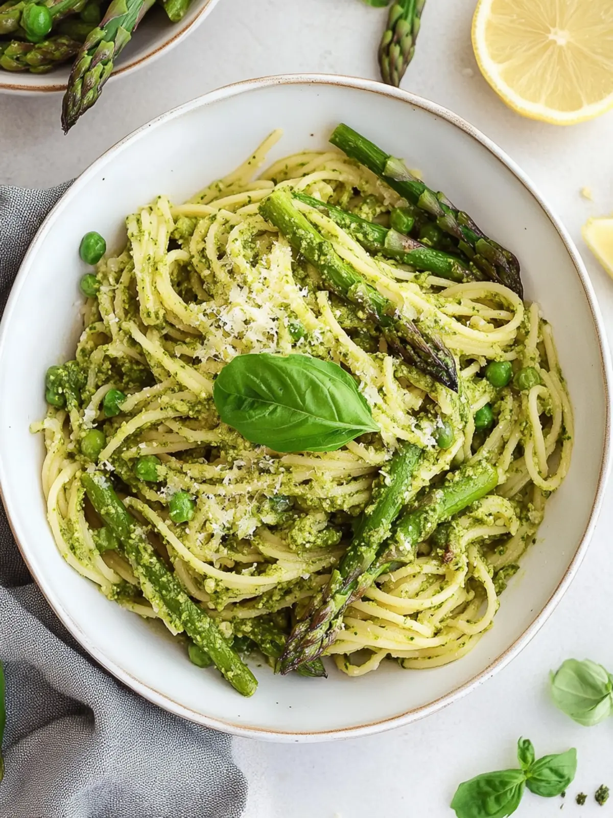 Luscious Asparagus Pesto Pasta for a Fresh Weeknight Dinner 4 Asparagus Pesto Pasta