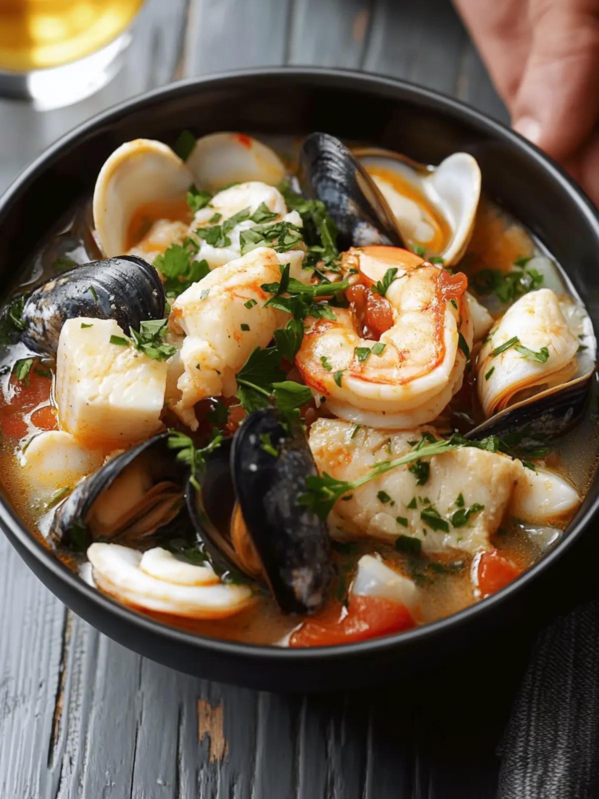 Delicious Chilean Paila Marina: Your Cozy Seafood Stew Adventure 5 Chilean Paila Marina (Seafood Stew)