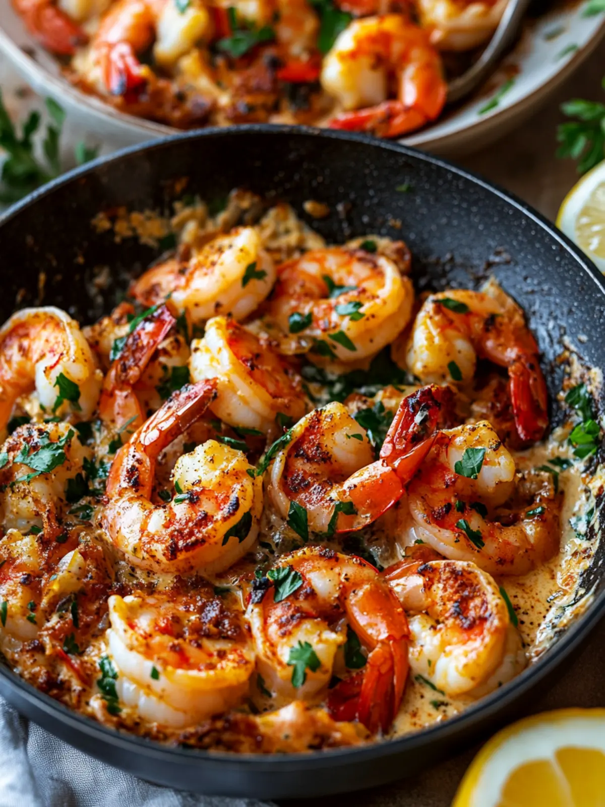 Creamy Garlic-Paprika Shrimp Skillet Recipe for Quick Elegance 4 Creamy Garlic-paprika Shrimp Skillet Recipe