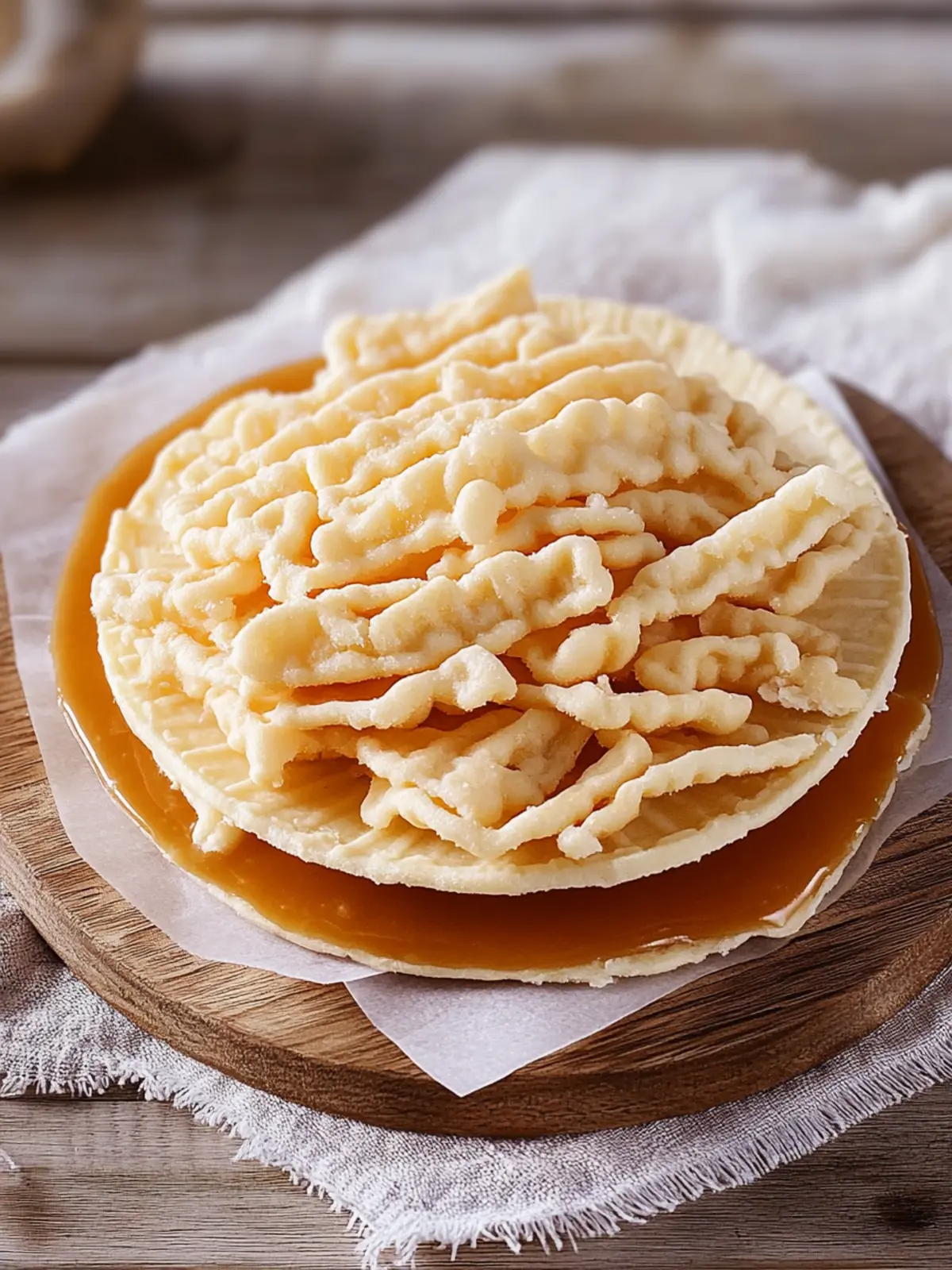 Delight in Homemade Colombian Obleas: Crunchy Wafer Desserts 5 Colombian Obleas (Wafer Dessert)