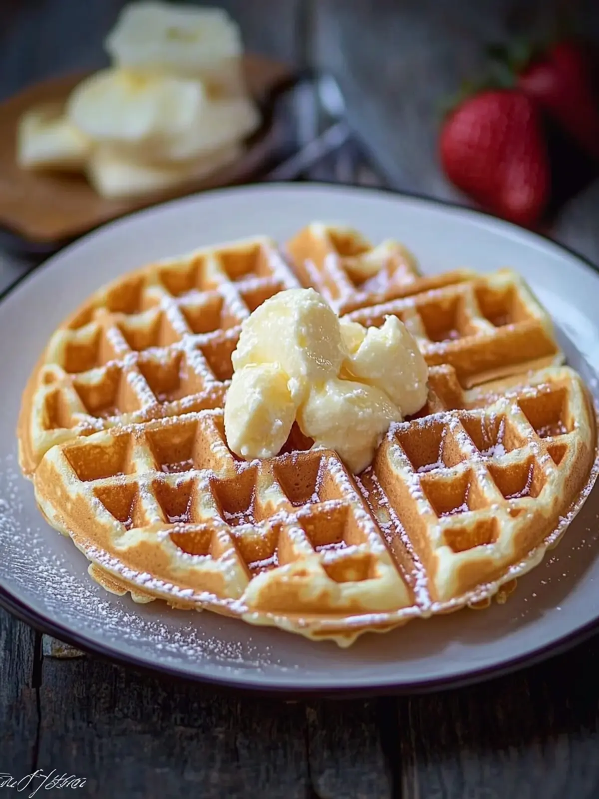 Buttermilk Waffles: Fluffy Bliss for Your Breakfast Table 3 Buttermilk Waffles