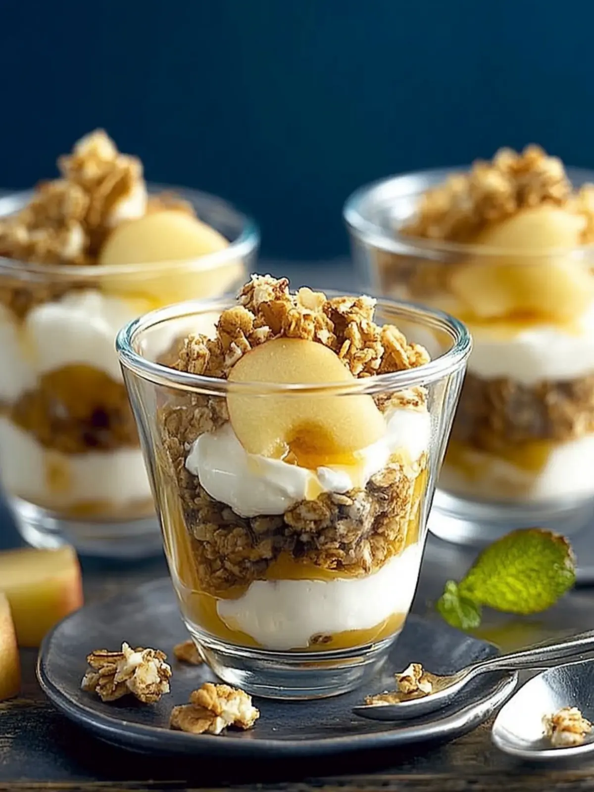 Delicious Apple Yogurt Parfaits for a Quick Healthy Breakfast 5 Apple Yogurt Parfaits