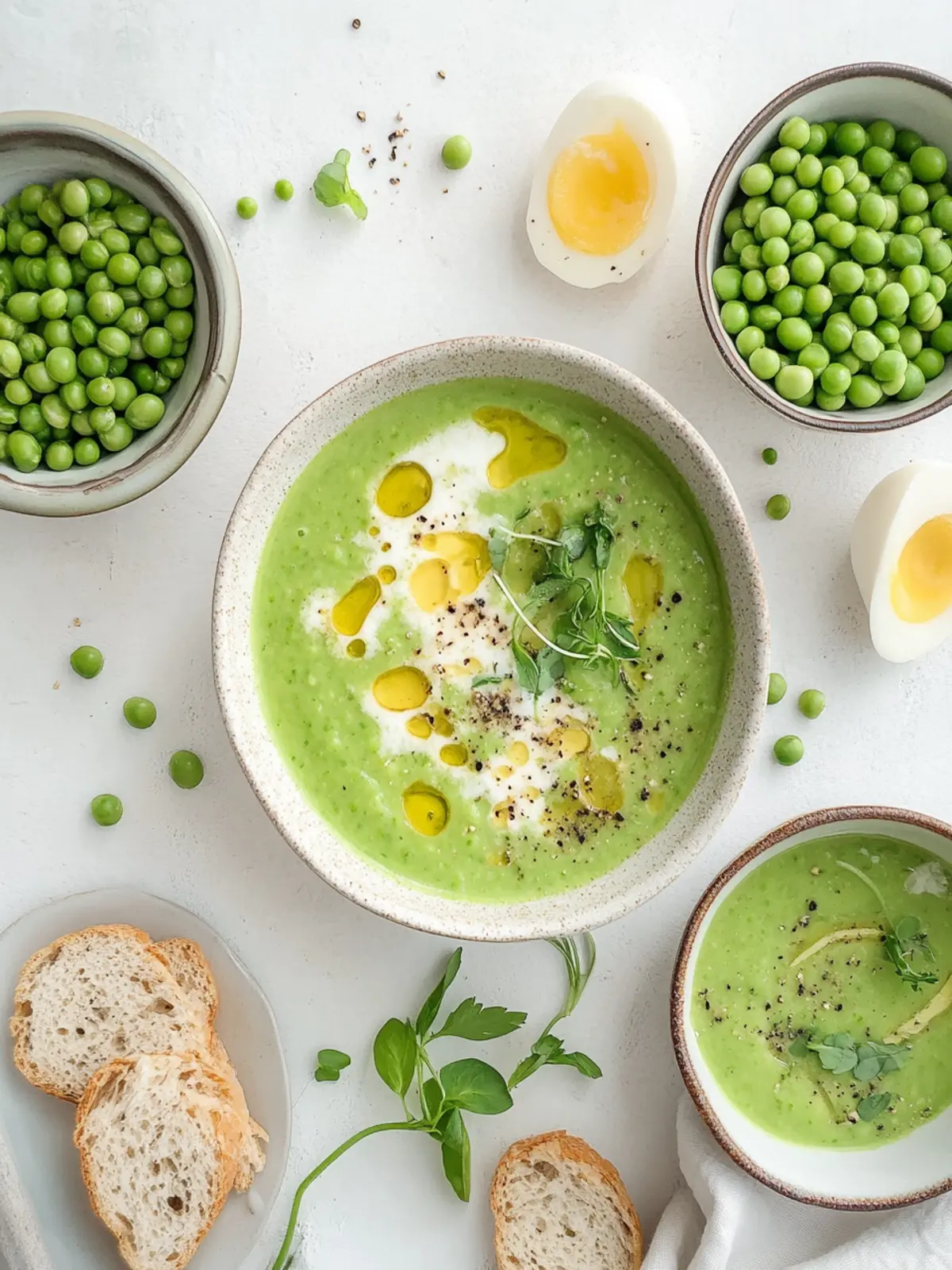 Wholesome Fresh Pea Soup for a Vibrant Spring Night 2 Fresh Pea Soup