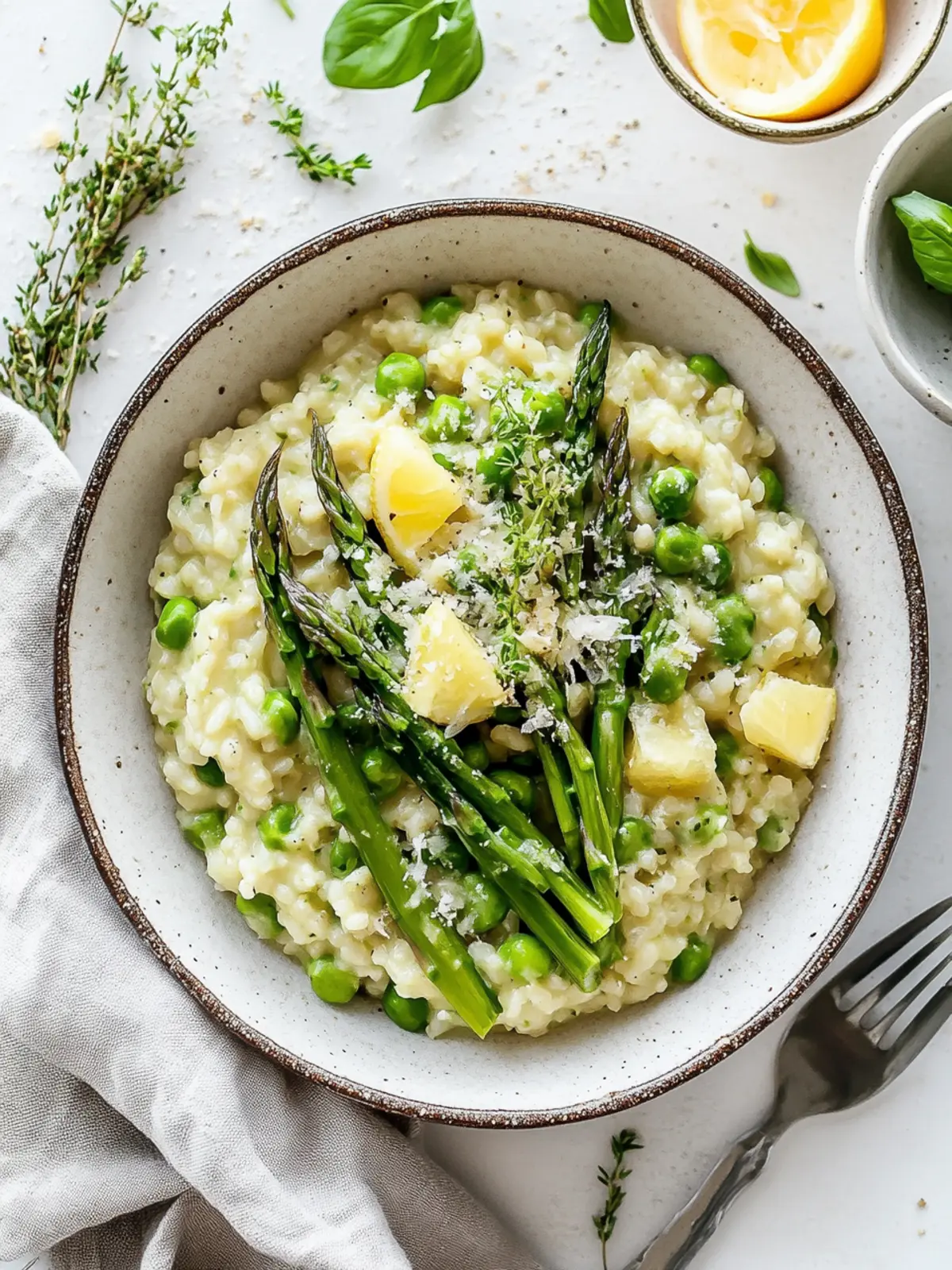Vegan Asparagus Risotto - Creamy Delight for Your Spring Table 5 Vegan Asparagus Risotto