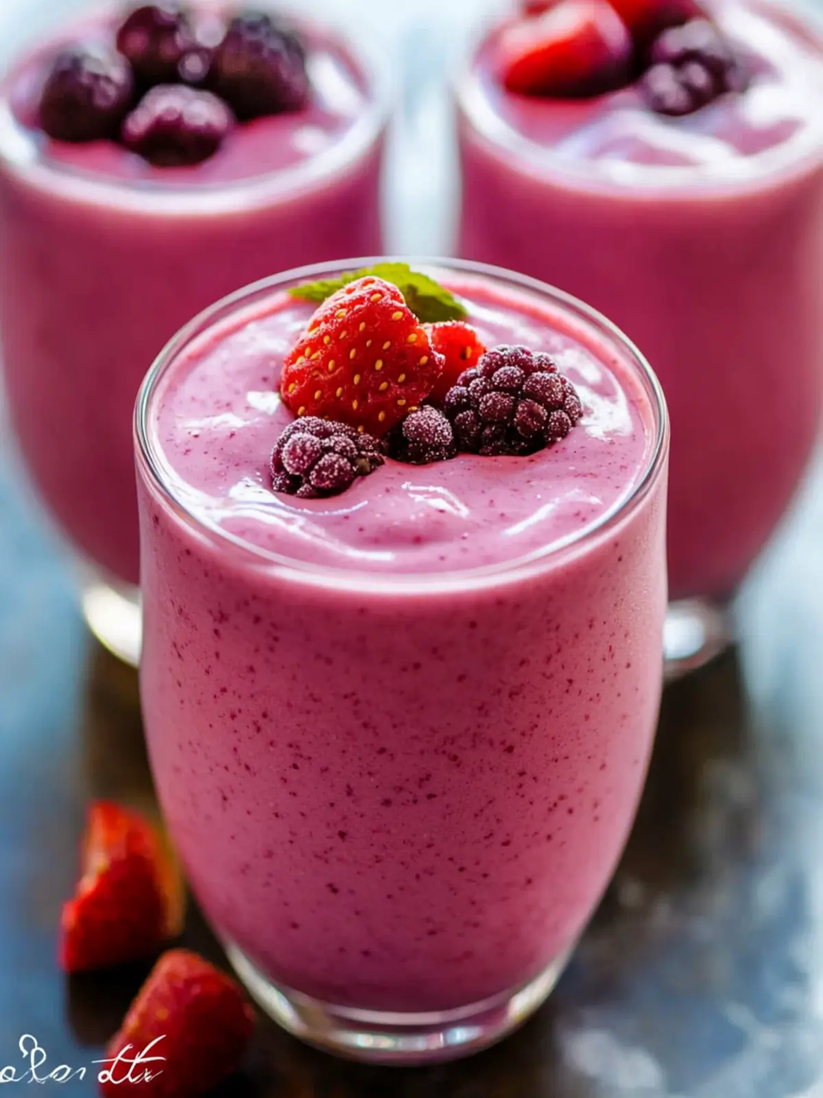Delicious Mixed Berry Oatmeal Smoothie for a Quick Energizing Breakfast 3 Mixed Berry Oatmeal Smoothie