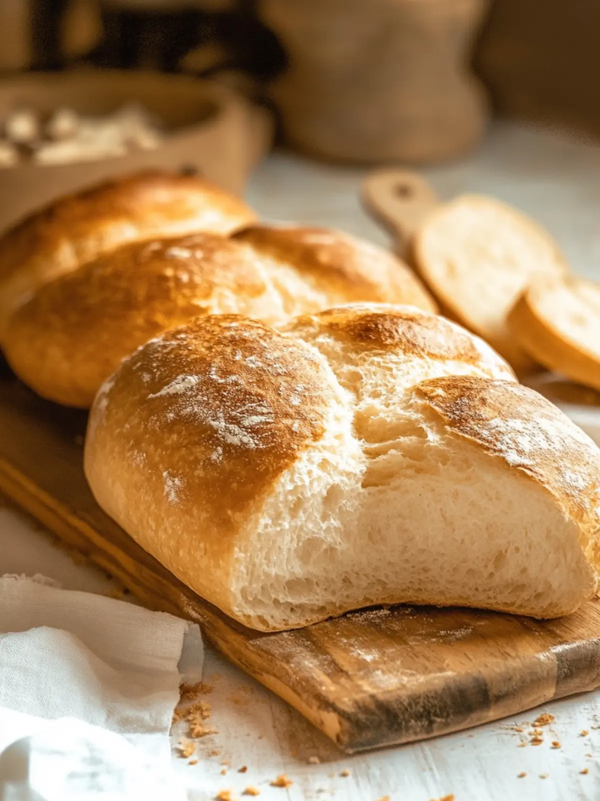 Crispy Chilean Marraqueta: Easy Homemade Bread Rolls 4 Chilean Marraqueta (Crispy Bread Roll)