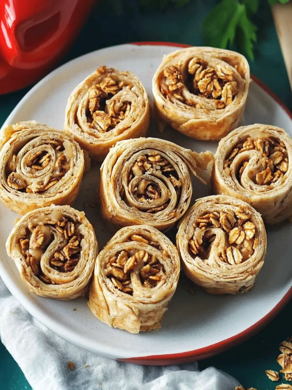 Delicious Peanut Butter Granola Pinwheels for Quick Snacks 2 Peanut Butter Granola Pinwheels