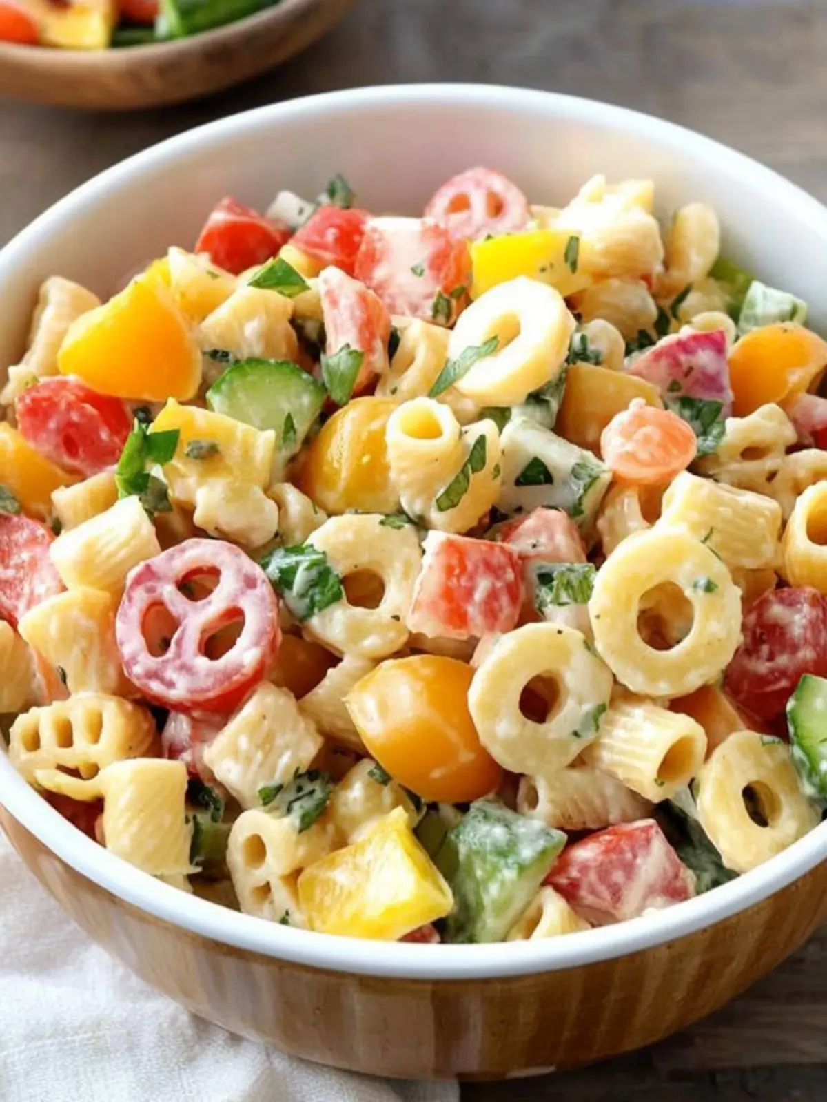 Wagon Wheel Pasta Salad: A Fun Twist for Summer Gatherings 3 Wagon Wheel Pasta Salad