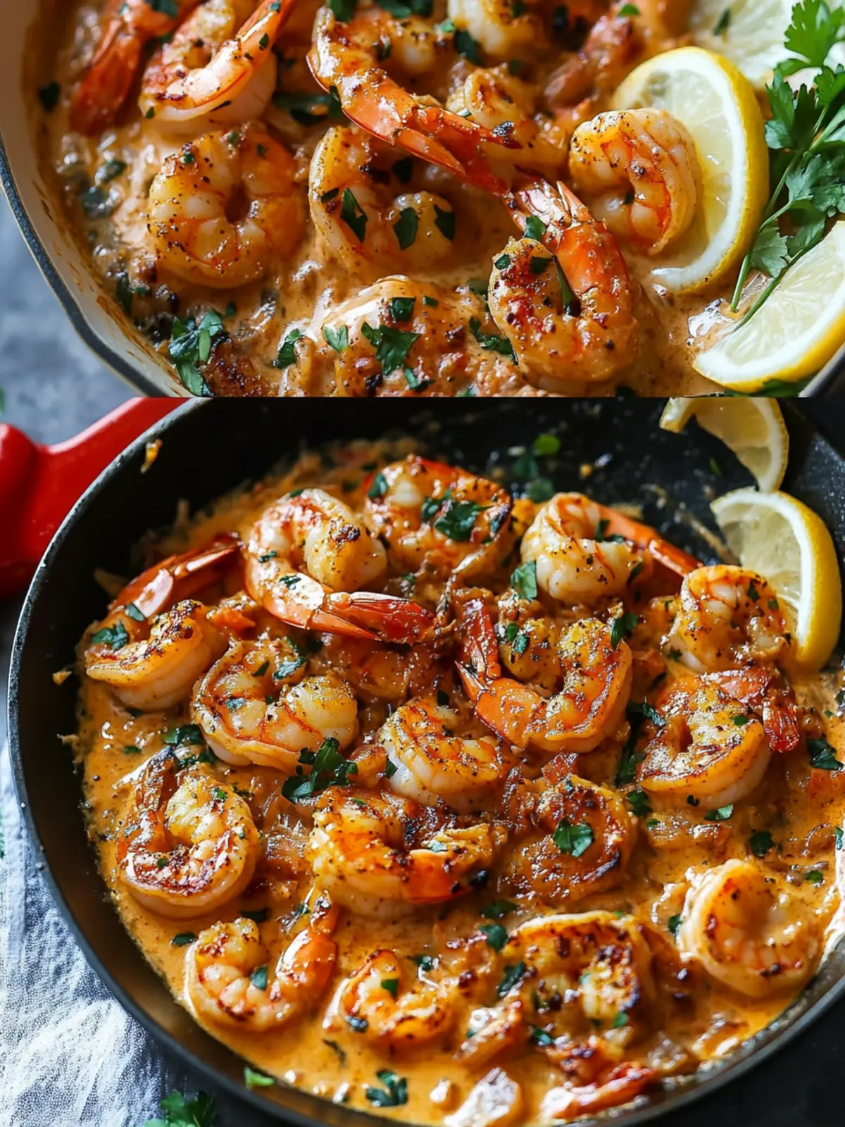 Creamy Garlic-Paprika Shrimp Skillet Recipe for Quick Elegance 2 Creamy Garlic-paprika Shrimp Skillet Recipe