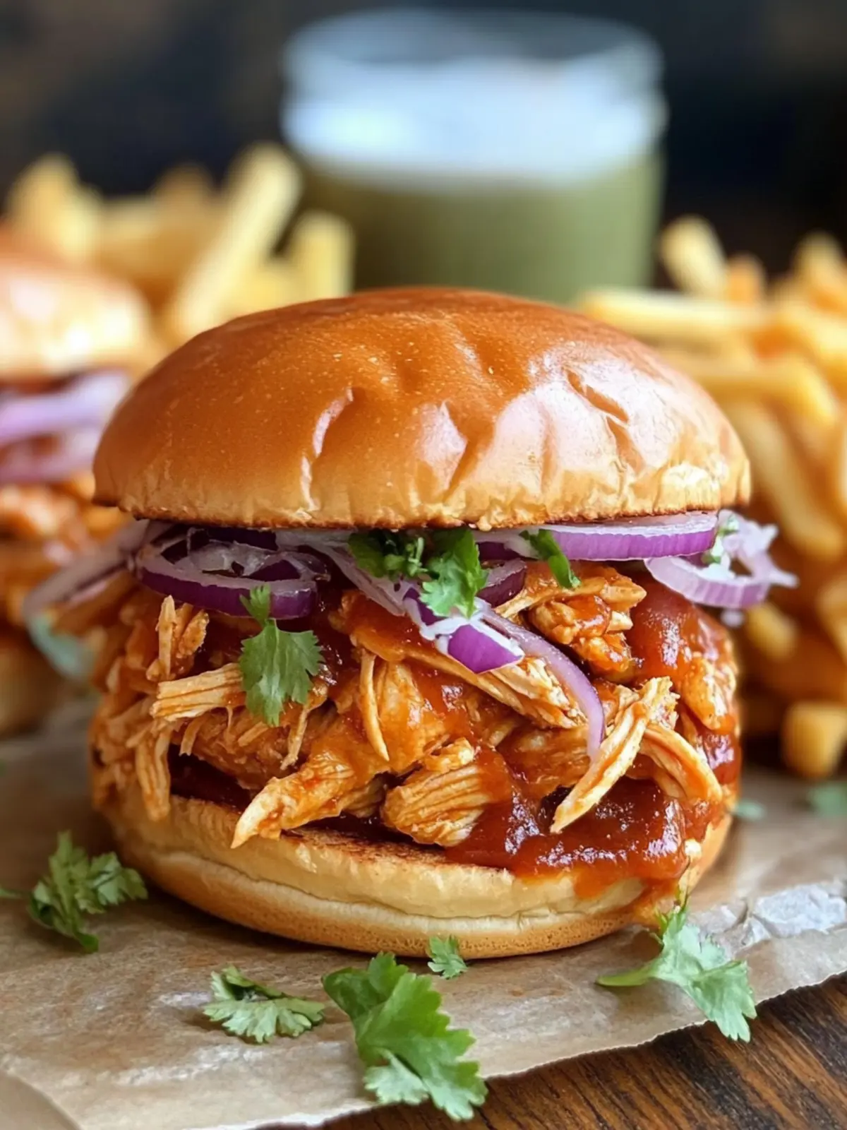 Zesty Slow Cooker BBQ Chicken Sandwiches in Just 5 Steps 3 Zesty Slow Cooker BBQ Chicken Sandwiches