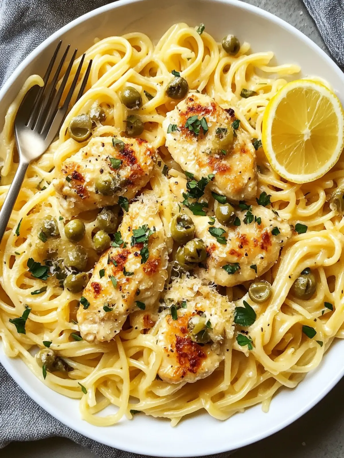 Easy Chicken Piccata Pasta for a Zesty Weeknight Delight 3 Easy Chicken Piccata Pasta