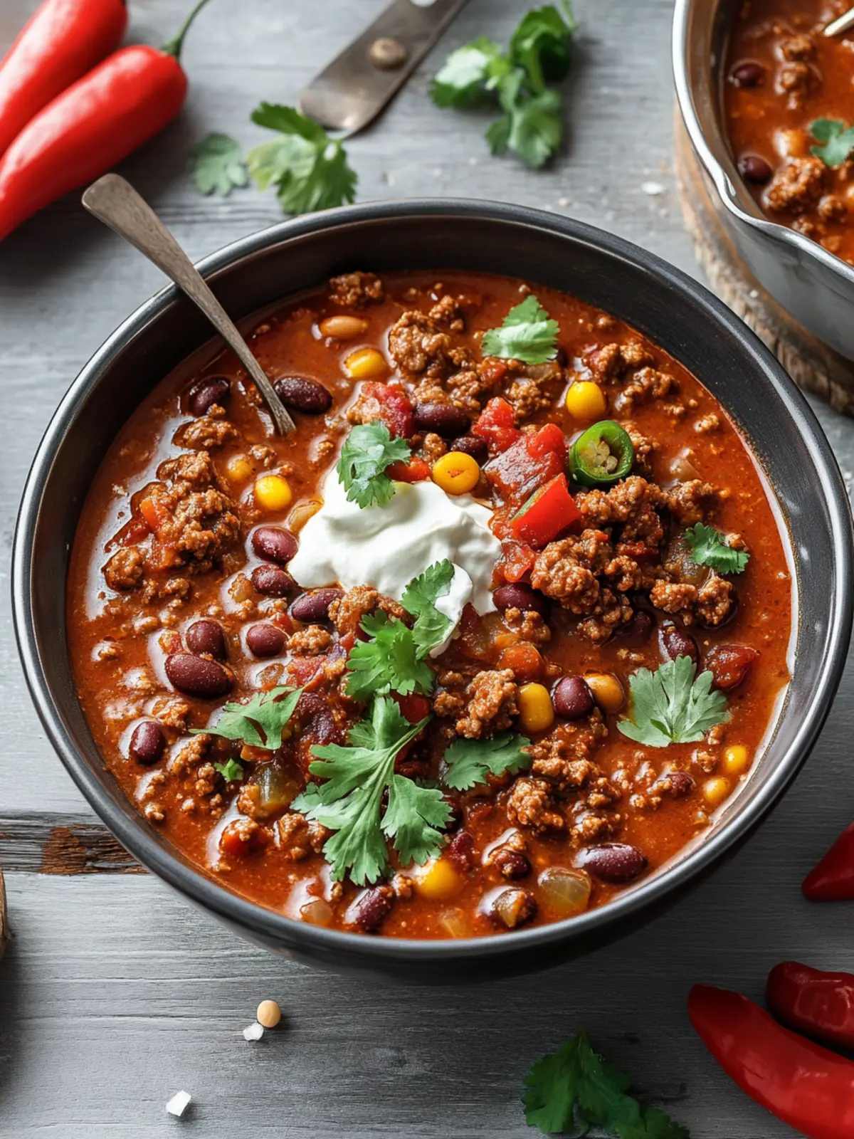 Mouthwatering Chili con Carne: The Ultimate Spiced Meat and Bean Stew 4 Chili con Carne (Spiced Meat and Bean Stew)