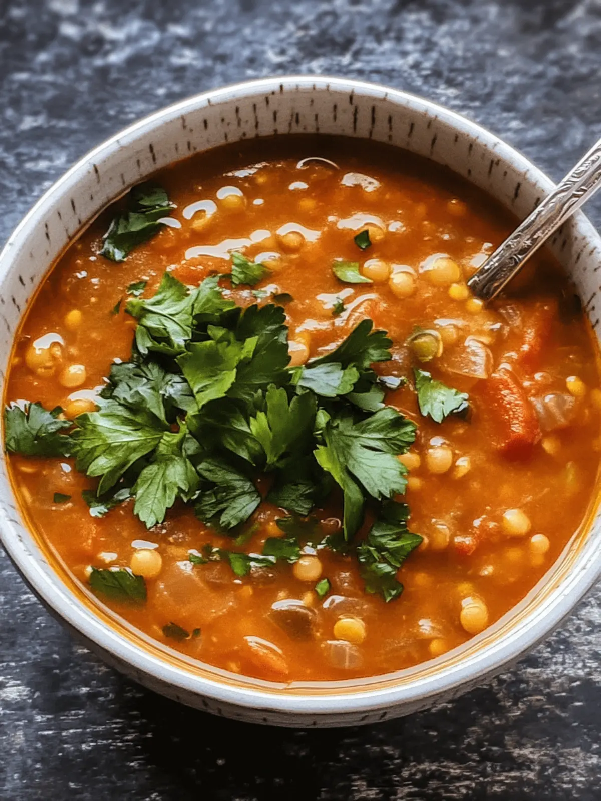 Hearty Moroccan Harira: Your Comforting Tomato & Lentil Soup 5 Moroccan Harira (Tomato and Lentil Soup)