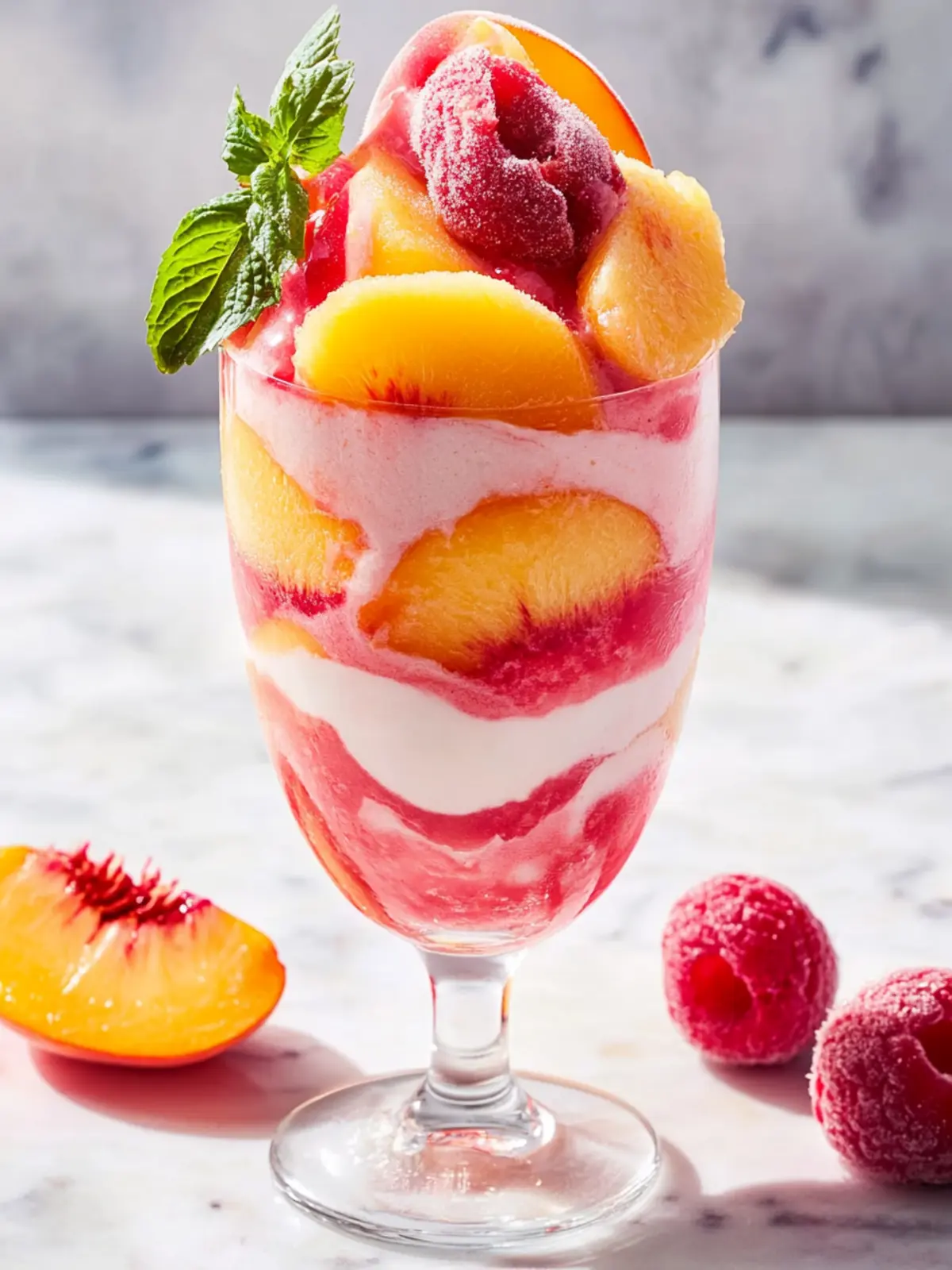 Irresistible Peach Melba: Summer's Ultimate No-Bake Dessert 5 Peach Melba