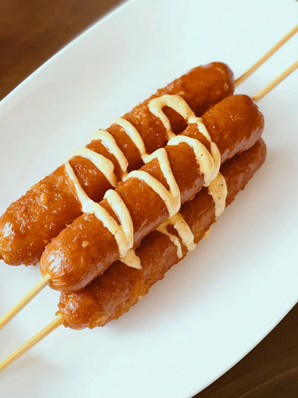 Crispy Corn Dogs: Battered Sausage on a Stick You’ll Love 4 Corn Dogs (Battered Sausage on a Stick)