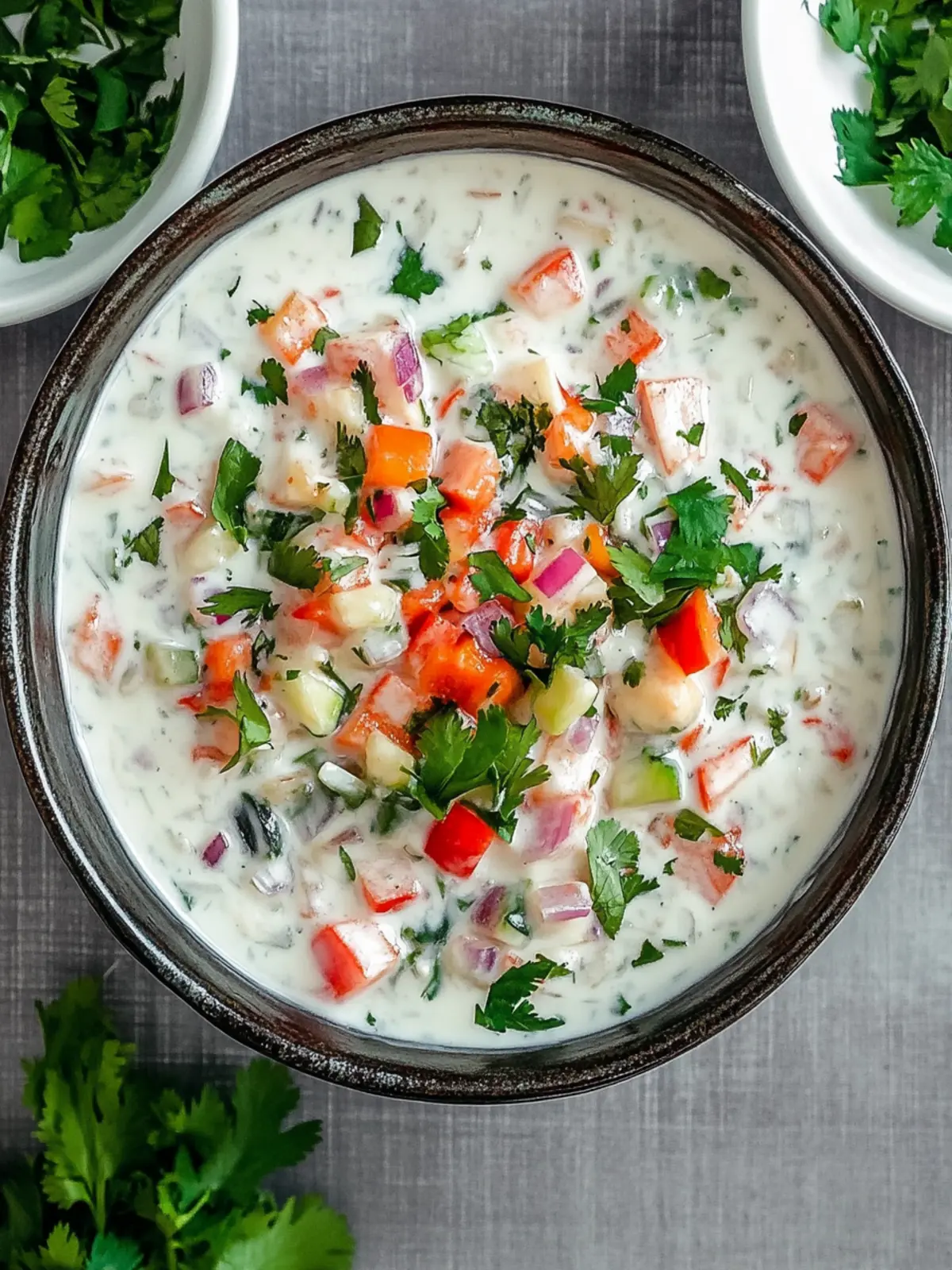 Vegan Mixed Vegetable Raita: Your New Favorite Cooling Dip 3 Vegan Mixed Vegetable Raita