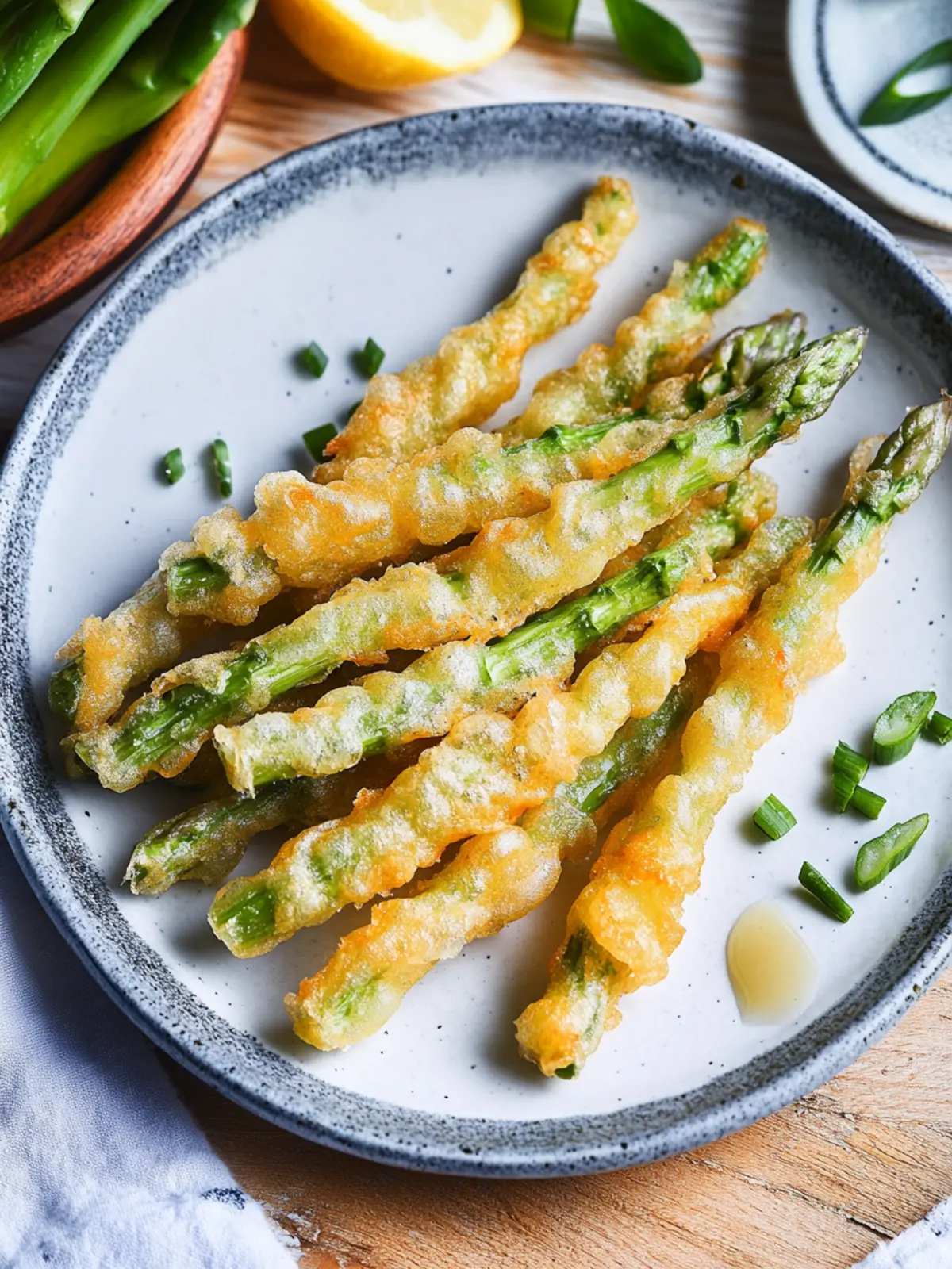 Crispy Asparagus Tempura: A Homemade Delight You’ll Love 5 Asparagus Tempura