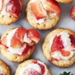 Chewy Strawberry Shortcake Cookies with a Creamy Surprise 10 Strawberry Shortcake Cookies