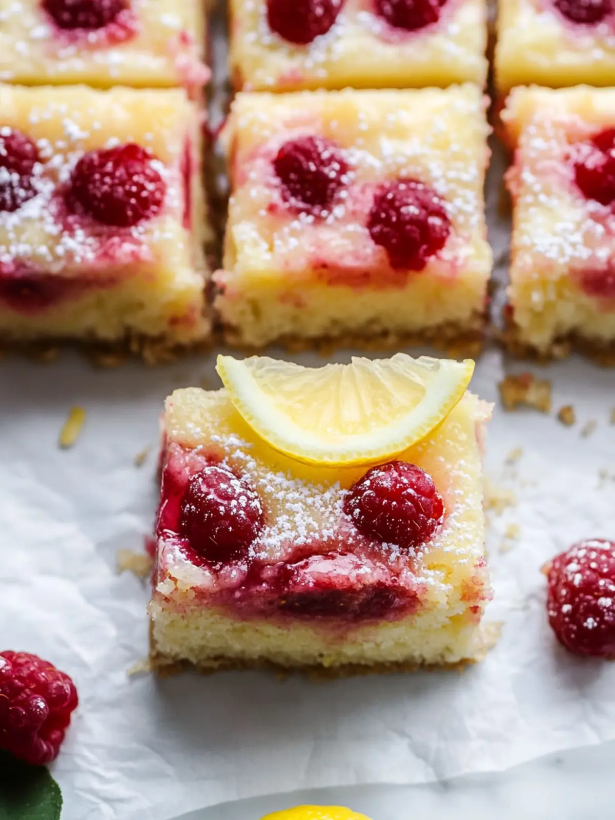 Lemon Raspberry Bars: A Refreshing Gluten-Free Delight 3 Lemon Raspberry Bars