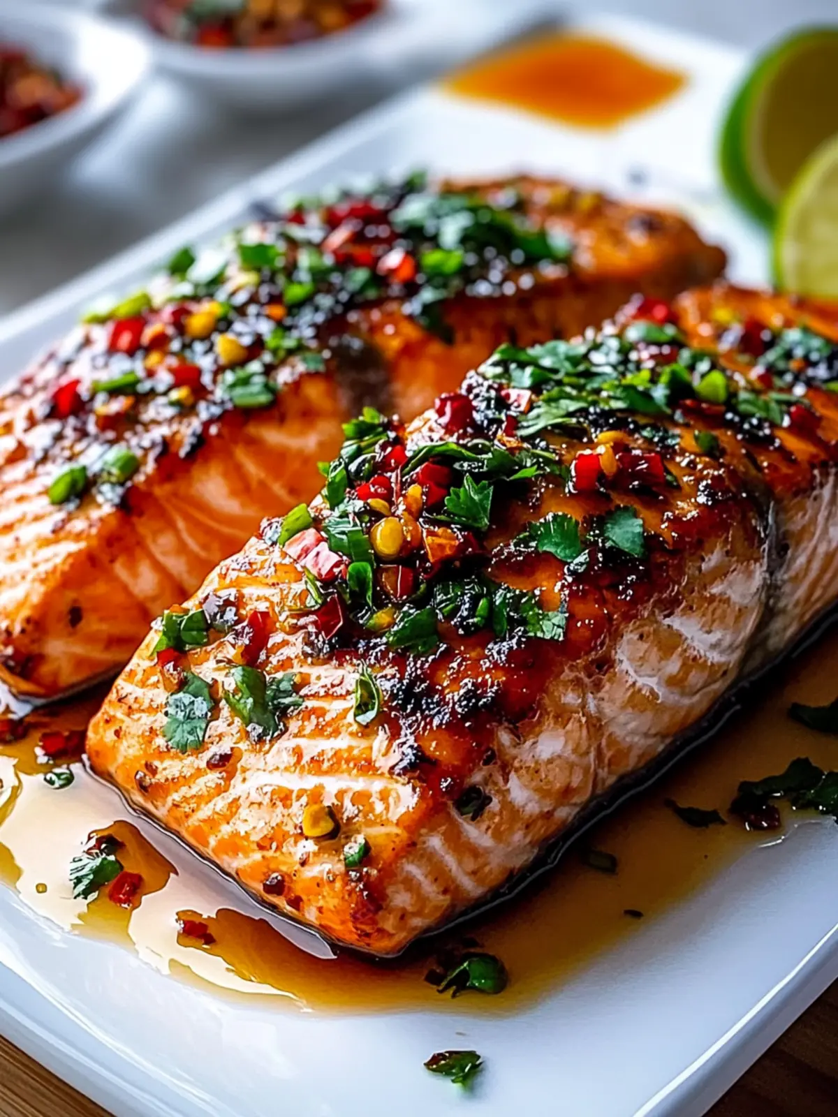 Delicious Sweet Chili Garlic Salmon for a Flavorful Dinner 2 Delicious Sweet Chili Garlic Salmon for a Flavorful Dinner