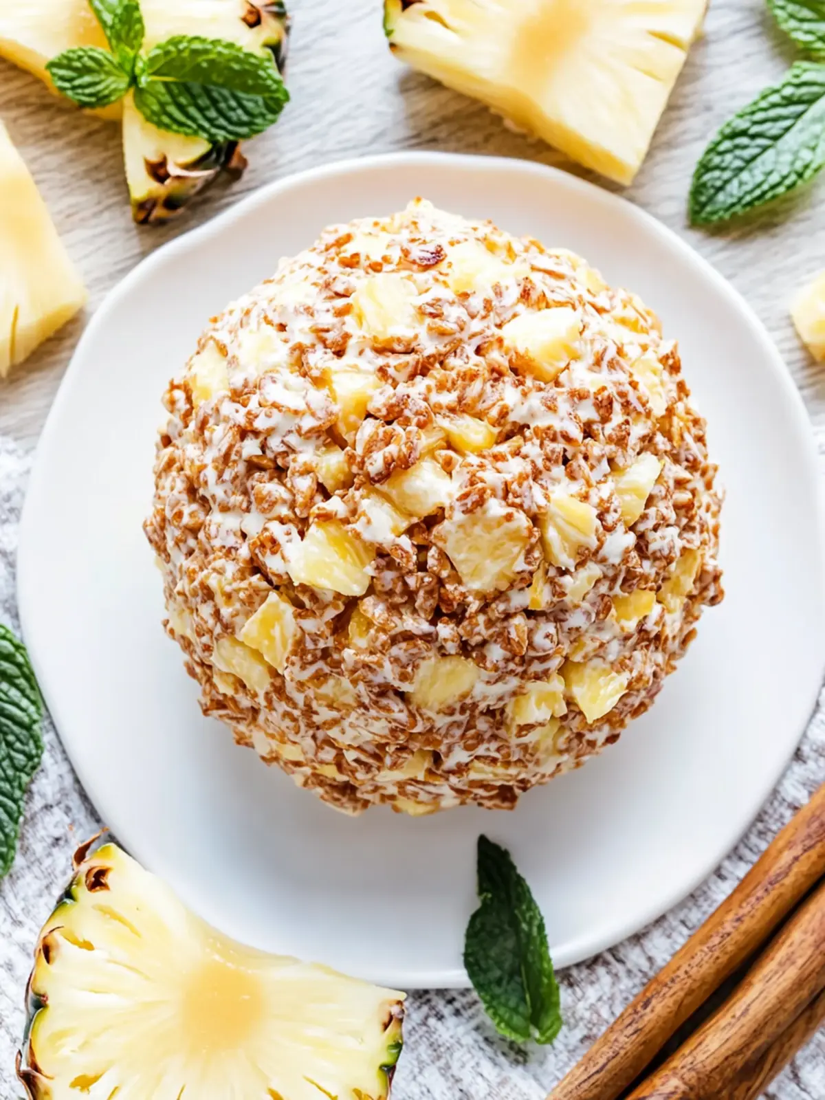 Irresistible Pineapple Cheese Ball: Ultimate Party Pleaser 2 Pineapple Cheese Ball