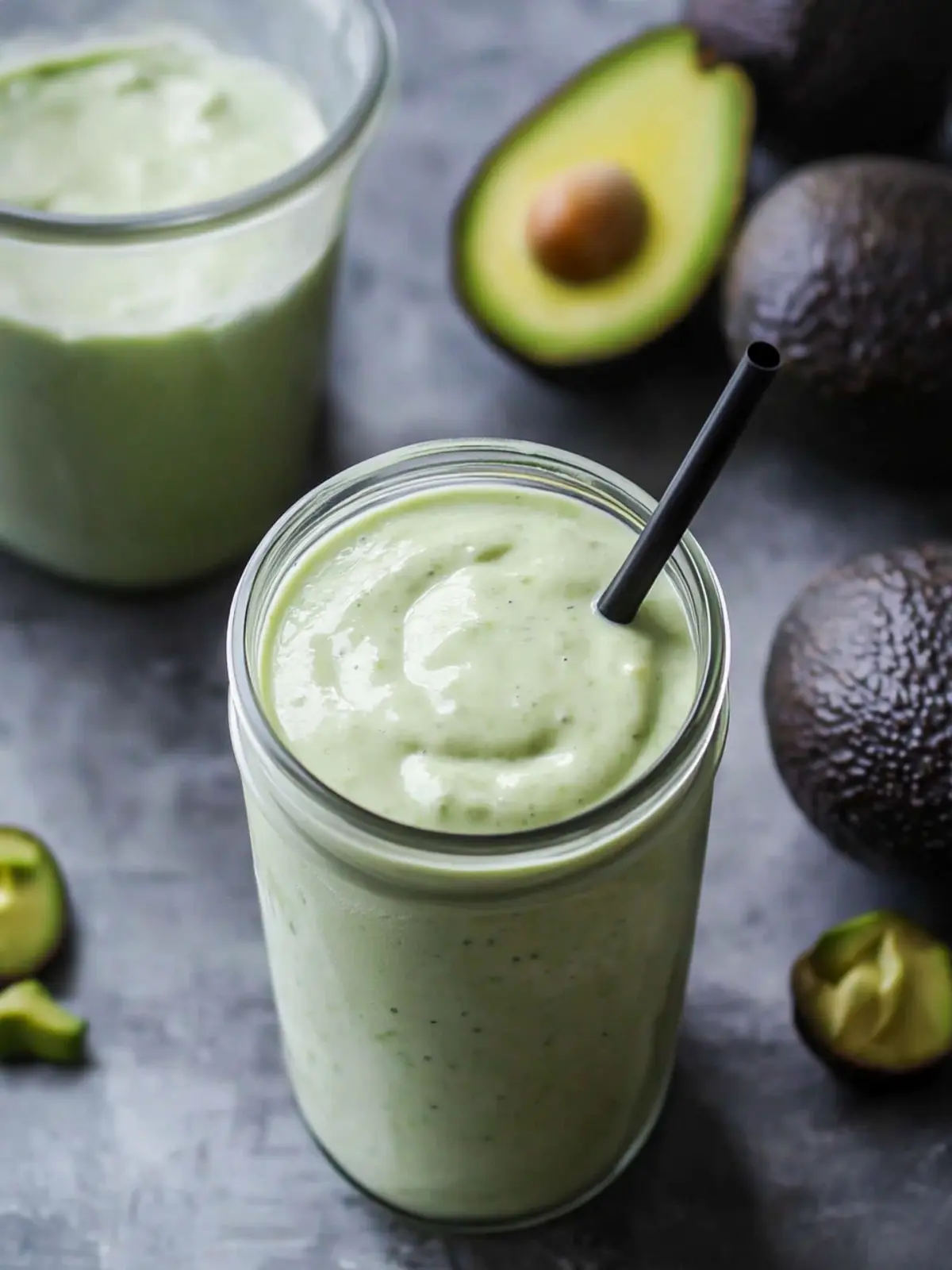 Deliciously Creamy Avocado Milkshake in 5 Minutes 2 Avocado Milkshake