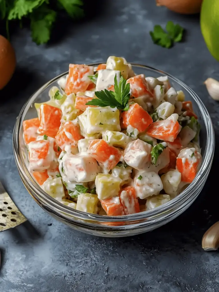 Argentine Ensalada Rusa (Russian Salad)