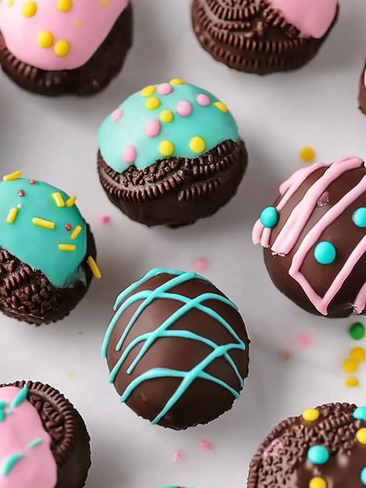 Easter Egg Oreo Truffles: Easy No-Bake Delights to Savor 2 Easter Egg Oreo Truffles