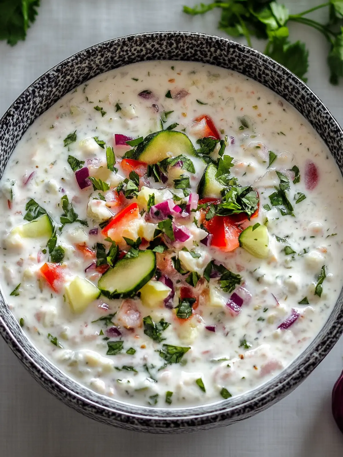 Vegan Mixed Vegetable Raita: Your New Favorite Cooling Dip 4 Vegan Mixed Vegetable Raita