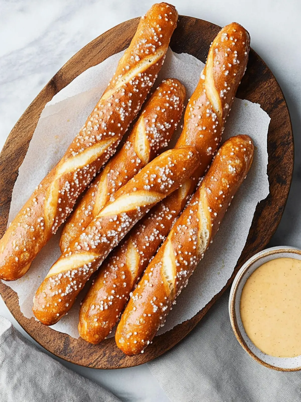 Chewy Homemade Pretzel Sticks That Everyone Will Love 4 Pretzel Sticks