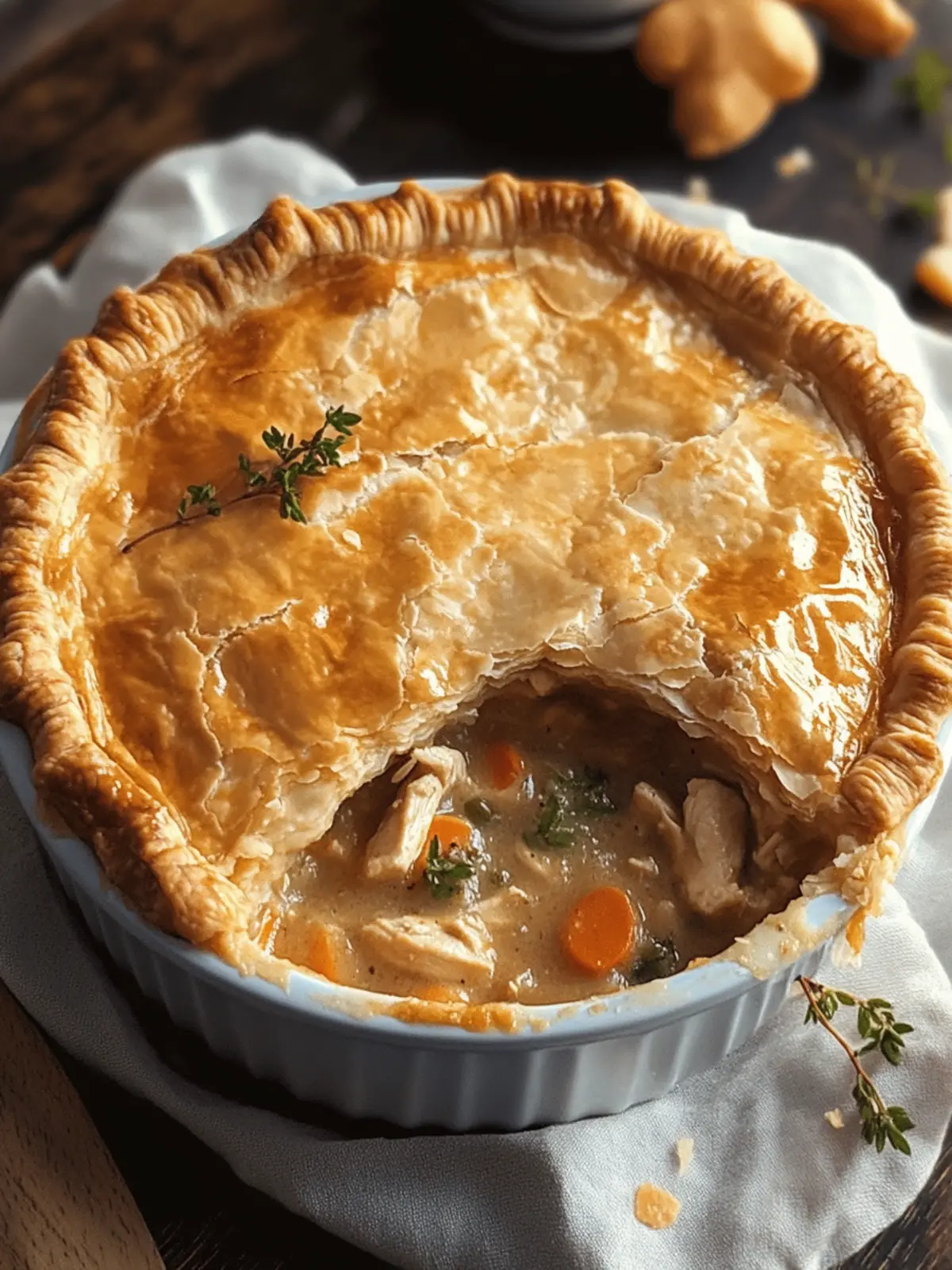 Delicious Chicken Pot Pie: Comforting Pastry-Covered Stew 2 Chicken Pot Pie (Pastry Covered Chicken Stew)