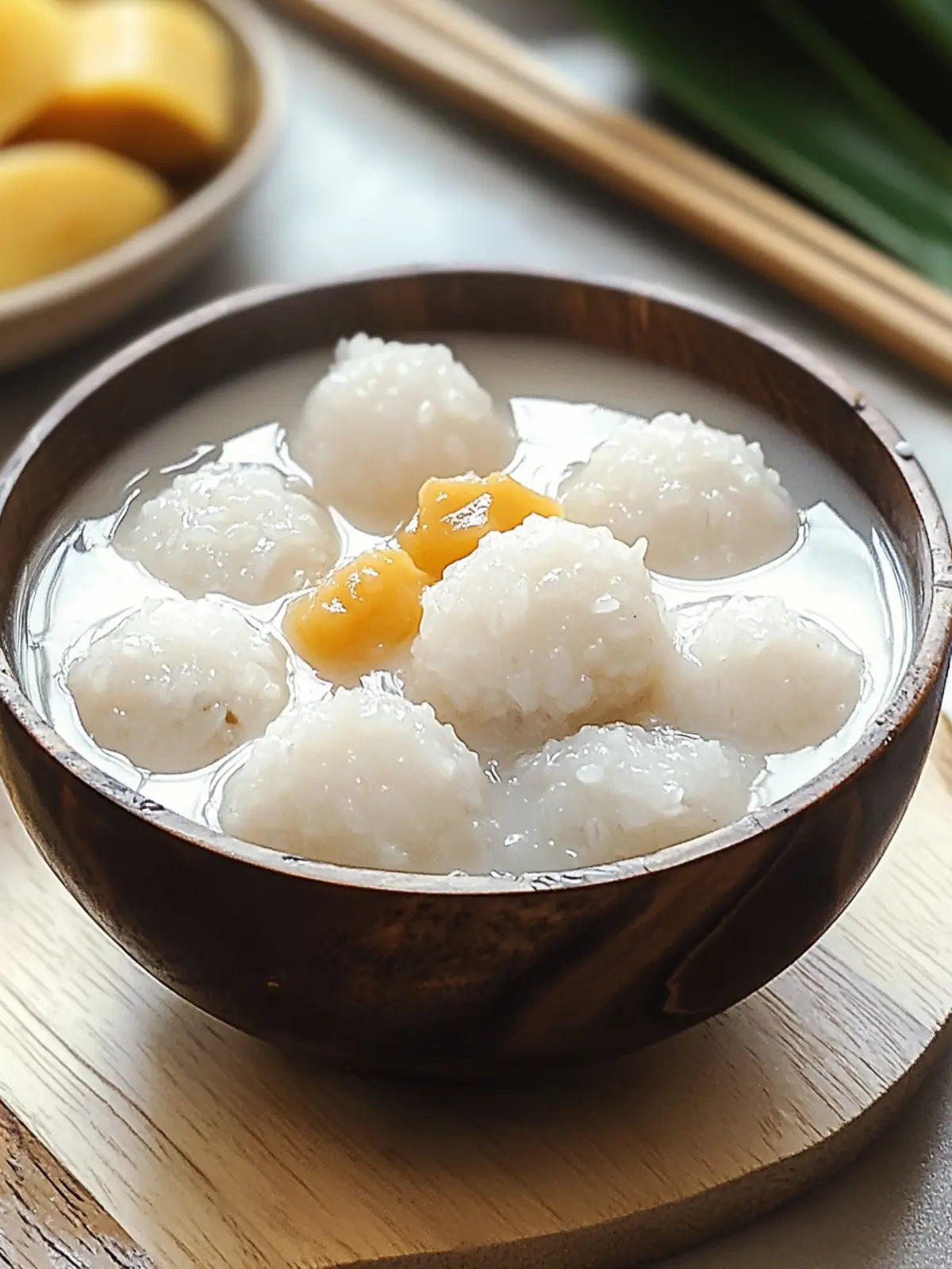 Delicious Filipino Ginataang Bilo-Bilo: A Cozy Coconut Delight 2 Filipino Ginataang Bilo-Bilo (Sticky Rice Balls in Coconut Milk)